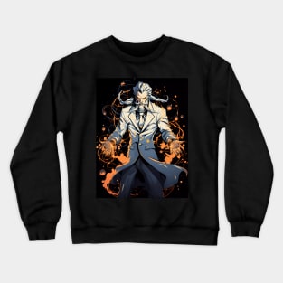 fullmetal alchemist brotherhood- hughes action figure Crewneck Sweatshirt